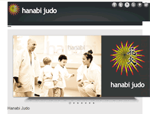 Tablet Screenshot of hanabijudo.com